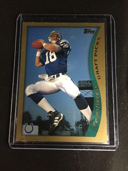 1998 Topps #360 PEYTON MANNING Colts ROOKIE Football Card