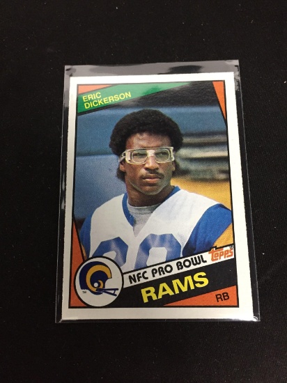 1984 Topps #280 ERIC DICKERSON Rams ROOKIE Football Card