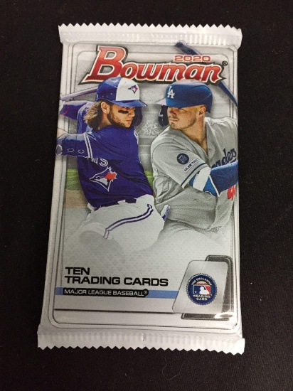 Sealed 2020 Bowman Baseball 10 Card Pack - Jasson Dominguez Rookie?