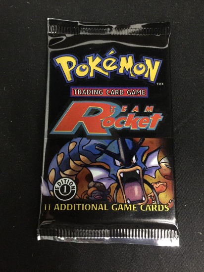 SEALED Pokemon TEAM ROCKET 1st Edition BOOSTER Pack from OUTSTANDING Collection