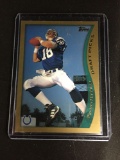 1998 Topps #360 PEYTON MANNING Colts ROOKIE Football Card