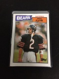 1987 Topps #45 DOUG FLUTIE Bears Bills ROOKIE Football Card