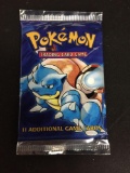 WOW SEALED Pokemon BASE SET ENGLISH Unlimited Booster Pack from AMAZING Collection