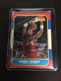 1986-87 Fleer Basketball Set Break (HOT) - #7 CHARLES BARKLEY 76ers ROOKIE