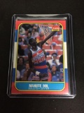 1986-87 Fleer Basketball Set Break (HOT) - #12 MANUTE BOL Bullets ROOKIE