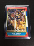 1986-87 Fleer Basketball Set Break (HOT) - #33 VERN FLEMING Pacers