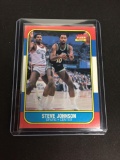 1986-87 Fleer Basketball Set Break (HOT) - #55 STEVE JOHNSON Spurs