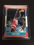 1986-87 Fleer Basketball Set Break (HOT) - #65 LEWIS LLOYD Rockets