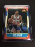 1986-87 Fleer Basketball Set Break (HOT) - #67 JEFF MALONE Bullets