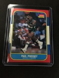 1986-87 Fleer Basketball Set Break (HOT) - #88 PAUL PRESSEY Bucks