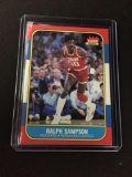 1986-87 Fleer Basketball Set Break (HOT) - #97 RALPH SAMPSON Rockets