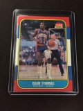 1986-87 Fleer Basketball Set Break (HOT) - #109 ISIAH THOMAS Pistons ROOKIE