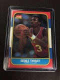 1986-87 Fleer Basketball Set Break (HOT) - #112 SEDALE THREATT 76ers