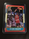 1986-87 Fleer Basketball Set Break (HOT) - #130 ORLANDO WOOLRIDGE Bulls