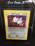 High End Holo Rare Light Togetic Neo Destiny Pokemon Trading Card 15/105