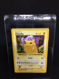 Base Set Shadowless Holo Rare Pokemon Card - RED CHEEKS Pikachu 58/102