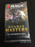WOW HOT PRODUCT - Factory Sealed MTG Magic The Gathering DOUBLE MASTERS 15 Card Booster Pack DRAFT