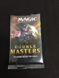 WOW HOT PRODUCT - Factory Sealed MTG Magic The Gathering DOUBLE MASTERS 15 Card Booster Pack DRAFT