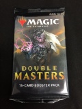 WOW HOT PRODUCT - Factory Sealed MTG Magic The Gathering DOUBLE MASTERS 15 Card Booster Pack DRAFT