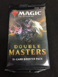 WOW HOT PRODUCT - Factory Sealed MTG Magic The Gathering DOUBLE MASTERS 15 Card Booster Pack DRAFT