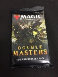 WOW HOT PRODUCT - Factory Sealed MTG Magic The Gathering DOUBLE MASTERS 15 Card Booster Pack DRAFT