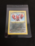 SCIZOR Neo Discovery Holo Rare Pokemon Trading Card 10/75