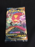 DARKNESS ABLAZE - Factory Sealed 10 Card Booster Pack - POKEMON BRAND NEW PRODUCT