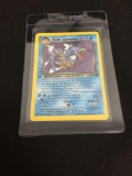 1st Edition Team Rocket Dark Gyarados Holo Rare Pokemon Card 8/82