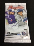 Factory Sealed BOWMAN 2020 Baseball 10 Trading Card Pack - NEW PRODUCT