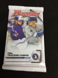 Factory Sealed BOWMAN 2020 Baseball 10 Trading Card Pack - NEW PRODUCT