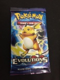 XY Evolutions 2016 Pokemon 10 Card Booster Pack - CHARIZARD?