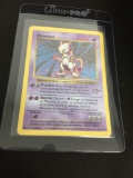 Base Set SHADOWLESS Rare Holo Pokemon Card - Mewtwo 10/102