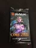 MTG Magic The Gathering CORE 2021 Factory Sealed 15 Card Booster Pack