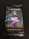 MTG Magic The Gathering CORE 2021 Factory Sealed 15 Card Booster Pack