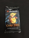 MTG Magic The Gathering CORE 2021 Factory Sealed 15 Card Booster Pack