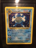 SHADOWLESS Base Set Holo Rare Pokemon Card - Poliwrath 13/102