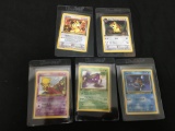 WOW Lot of 5 Vintage 1st Edition Pokemon Cards from AMAZING COLLECTION