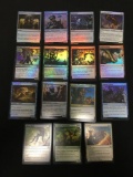 Lot of 15 Holo Holofoil MTG Magic the Gathering Trading Cards from NEW SET - DOUBLE MASTERS