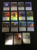 Lot of 15 Holo Holofoil MTG Magic the Gathering Trading Cards from NEW SET - DOUBLE MASTERS