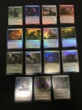 Lot of 15 Holo Holofoil MTG Magic the Gathering Trading Cards from NEW SET - DOUBLE MASTERS