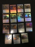 Lot of 15 Holo Holofoil MTG Magic the Gathering Trading Cards from NEW SET - DOUBLE MASTERS