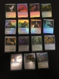 Lot of 15 Holo Holofoil MTG Magic the Gathering Trading Cards from NEW SET - DOUBLE MASTERS