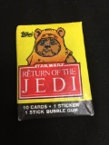 Vintage 1983 Topps Star Wars Return of The Jedi Wax Pack