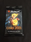 MTG Magic The Gathering CORE 2021 Factory Sealed 15 Card Booster Pack