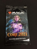 MTG Magic The Gathering CORE 2021 Factory Sealed 15 Card Booster Pack