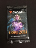 MTG Magic The Gathering CORE 2021 Factory Sealed 15 Card Booster Pack