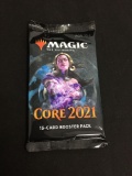 MTG Magic The Gathering CORE 2021 Factory Sealed 15 Card Booster Pack