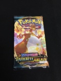 DARKNESS ABLAZE - Factory Sealed 10 Card Booster Pack - POKEMON - VMAX Charizard?