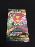DARKNESS ABLAZE - Factory Sealed 10 Card Booster Pack - POKEMON - VMAX Charizard?