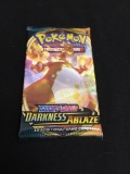 DARKNESS ABLAZE - Factory Sealed 10 Card Booster Pack - POKEMON - VMAX Charizard?